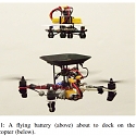 (Paper) Flying Batteries : In-flight Battery Switching to Increase Multirotor Flight Time