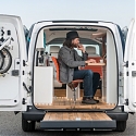(Video) The World's First All-Electric Mobile Office - Nissan e-NV200 WORKSPACe