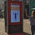 Form A Letter With Your Body And This Interactive Poster Will Recognize It
