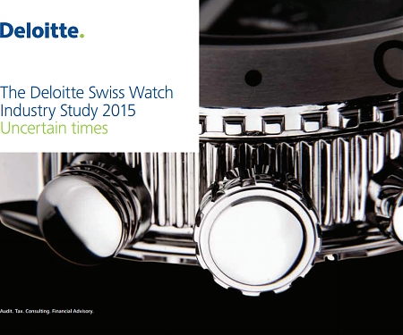 (PDF) The Deloitte Swiss Watch Industry Study 2015