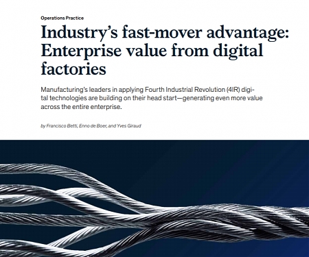(PDF) Mckinsey - Industry’s Fast-Mover Advantage : Enterprise Value from Digital Factories