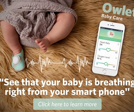 (Video) A Baby’s Breathing and Heartbeat as Told By a Sock - Owlet