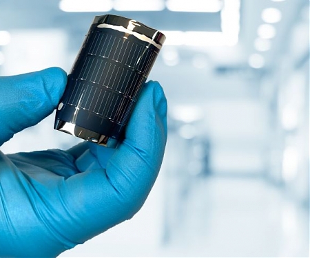 21.4% Record Efficiency for Flexible Solar Cells