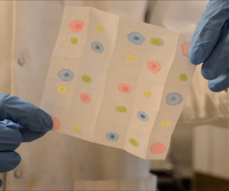 Origami-Folded Hydrogel Paper Instantly Generates 110 Volts of Electricity