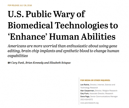 (PDF) Why Americans Are Wary of Using Technology to ‘Enhance’ Humans