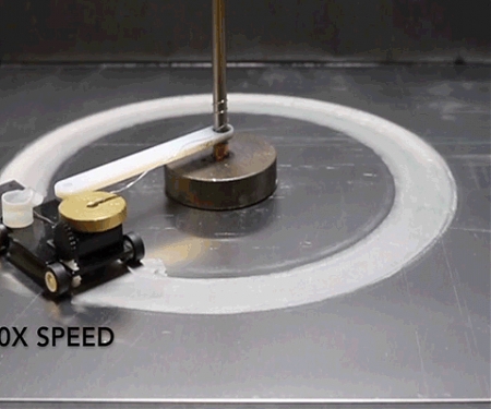 (Video) Metal-Air Scavenger Robot "Eats" Aluminum to Power Itself