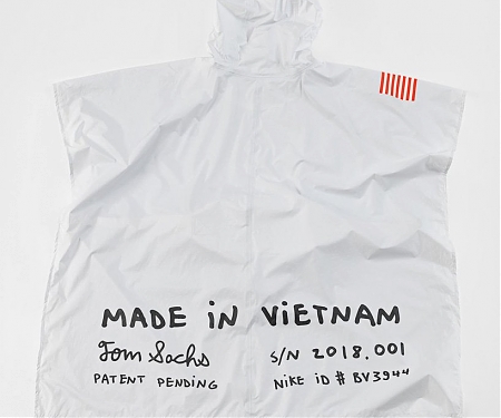 NIKE and Tom Sachs Reveal Exploding Poncho as Part of Upcoming NIKECRAFT Collection