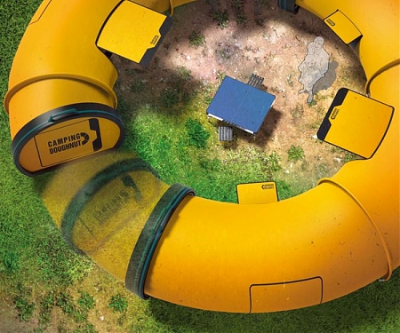 Camping Doughnut - Effortless Camping Tent