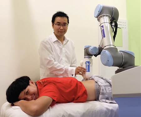 Massage-Giving Robot Rubs People The Right Way