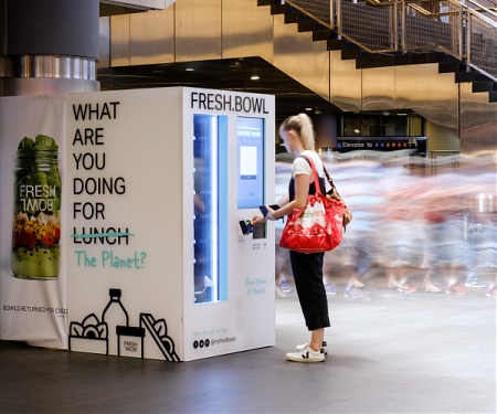 These Salad Vending Machines are Going to be a Lot Easier to Find in New York - Fresh Bowl