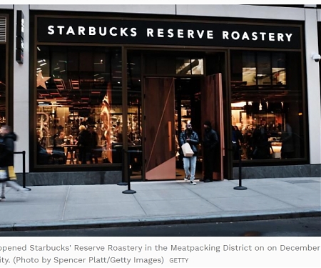 Inside Starbucks' New Upscale Reserve Roastery In New York