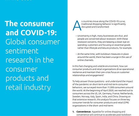 (PDF) Capgemini - The Consumer and COVID-19
