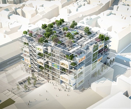 IKEA Plans New City Store in Vienna, Complete with Green Façades and No Car Parking