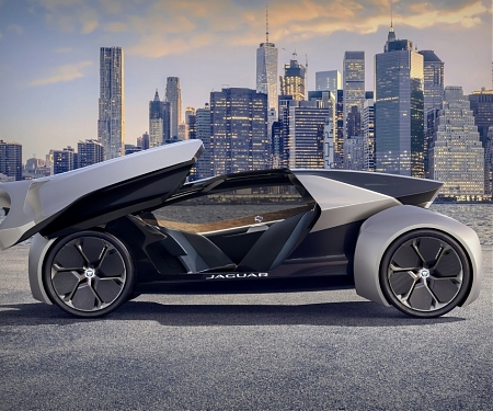 (Video) Futuristic Jaguar Land Rover Future-Type Concept Car for The Year of 2040