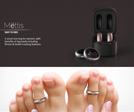 (Video) These Fitness-Tracking Toe-Rings are the Perfect Fusion of Wearable Tech