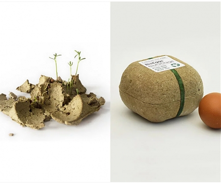 'Biopack' is Packaging Made from Seeds That Grow When Planted