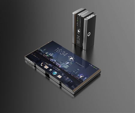 ‘DRAS Phone’ Design Makes The Gadget Foldable And Fully Collapsible