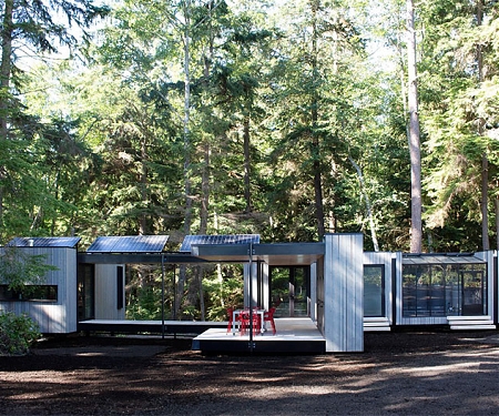 Carbon-Negative Homes Put Together Like IKEA Furniture