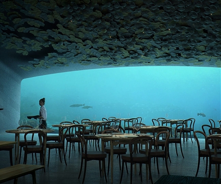 Plans Unveiled for Europe's First Underwater Restaurant - Snohetta