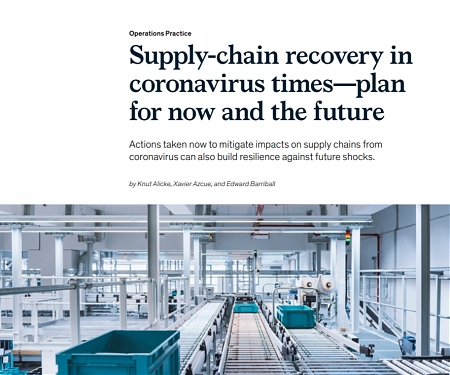 (PDF) Mckinsey : Supply-Chain Recovery in Coronavirus Times