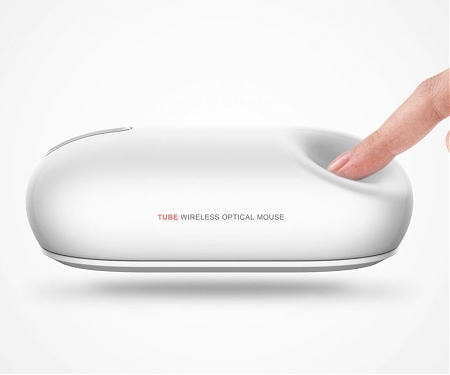 A Different Approach to The Ergonomic Computer Mouse - The Tube Mouse