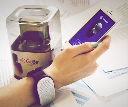GoBe Calorie Intake Watcher Tracks Your Calories Through Your Skin