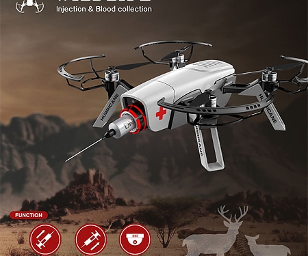 WildLife Drone Is Specially Designed to Rescue Injured Wild Animals