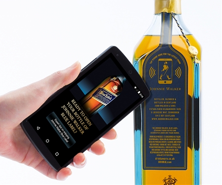 Age Authenticity is Guaranteed By Cloud-Connected Johnnie Walker Whisky