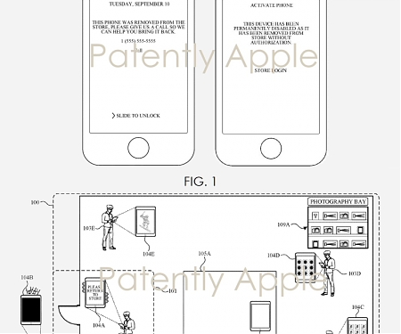 (Patent) Apple invents Wireless Security System for Apple Stores that Renders Unpaid Devices Useless once outside the Store