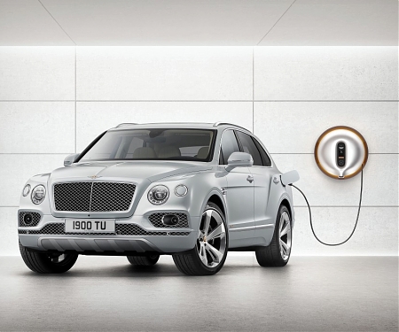 Philippe Starck Designs Power Dock for Bentley’s Bentayga Hybrid