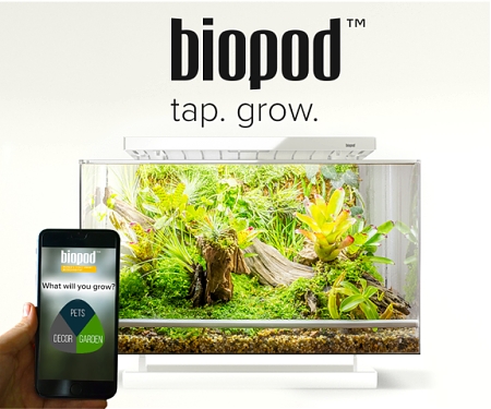 (Video) World's First Smart Microhabitat - Biopod