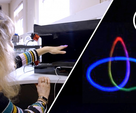 (Video) Star Wars-style 3D Images Created from Single Speck of Foam