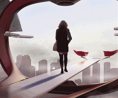This Conceptual Bentley eVTOL Takes Off Right From Your Balcony