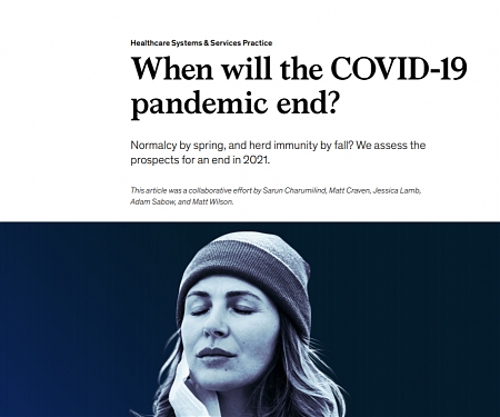 (PDF) Mckinsey - When Will the COVID-19 Pandemic End ?