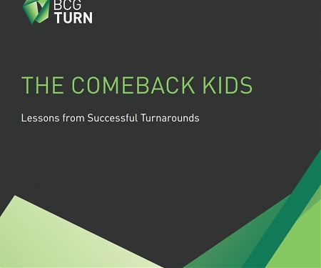 (PDF) BCG- The Comeback Kids : Lessons from Successful Turnarounds