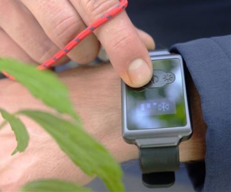 (Video) The World's First Personal A C Watch - Aircon Watch