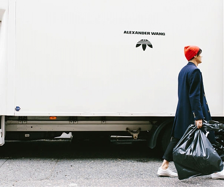 (Video) Why Alexander Wang's Adidas Collection Was Sold In Unmarked Trucks And Trash Bags