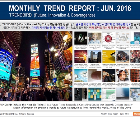 Monthly Trend Report - June. 2016 Edition