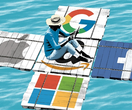 (Infographic) How the Tech Giants Make Their Billions