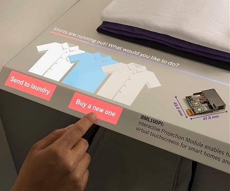 Bosch Announces Virtual Touchscreen on Every Surface for Smart Homes and IoT - BML100PI