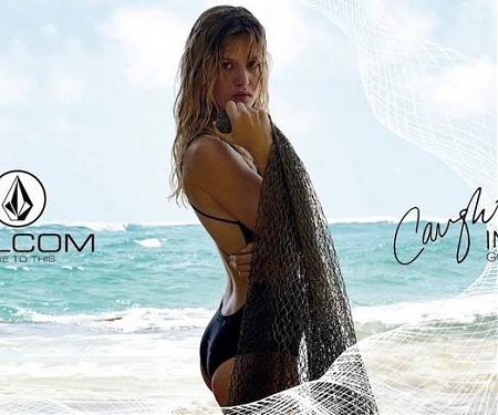 (Video) Volcom's Beautiful New Swimsuits are Made from Recycled Fishing Nets