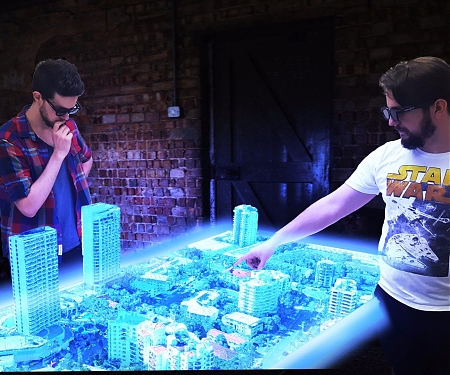 (Video) The World's First Multi-User Hologram Table is Here, On Sale in 2018 - Euclideon