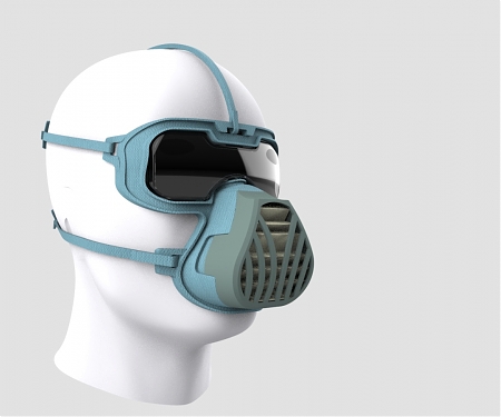 New Ventilator Mask Protects Entire Face from Coronavirus - ViriMask