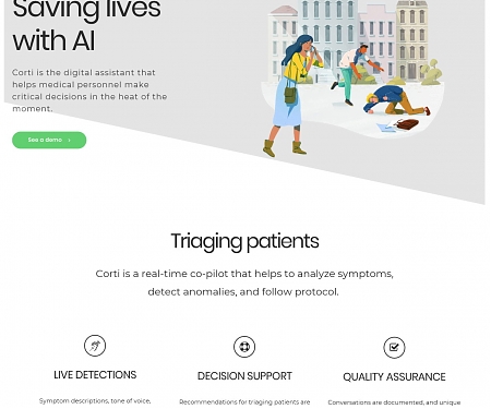 (Video) AI Assistant Helps Detect Heart Attacks on Emergency Services Calls - Corti