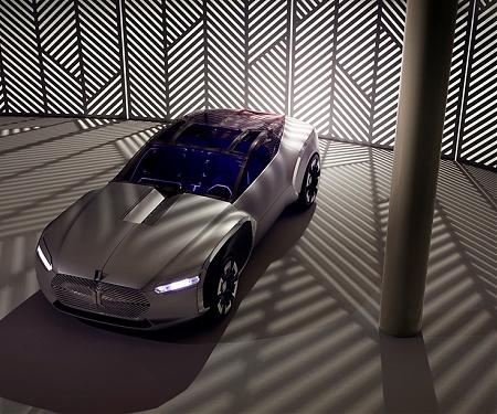 Renault Design Teams Celebrate Le Corbusier with Coupé C Concept Car