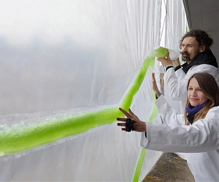 EcoLogicStudio Fights Global Climate Change with Bio-Digital Urban Curtain