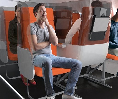 Here’s How Plane Seating Could Look After Coronavirus