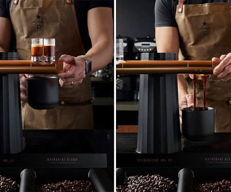 Starbucks Redesigns Their Espresso Machines to Use Gravity for a Smoother Coffee
