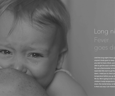 A Baby Thermometer with Fun Sounds for Those High-Temperature Days