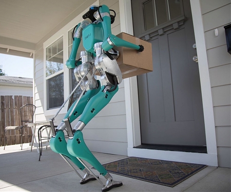 (Video) Ford Self-Driving Vans Will Use Legged Robots to Make Deliveries